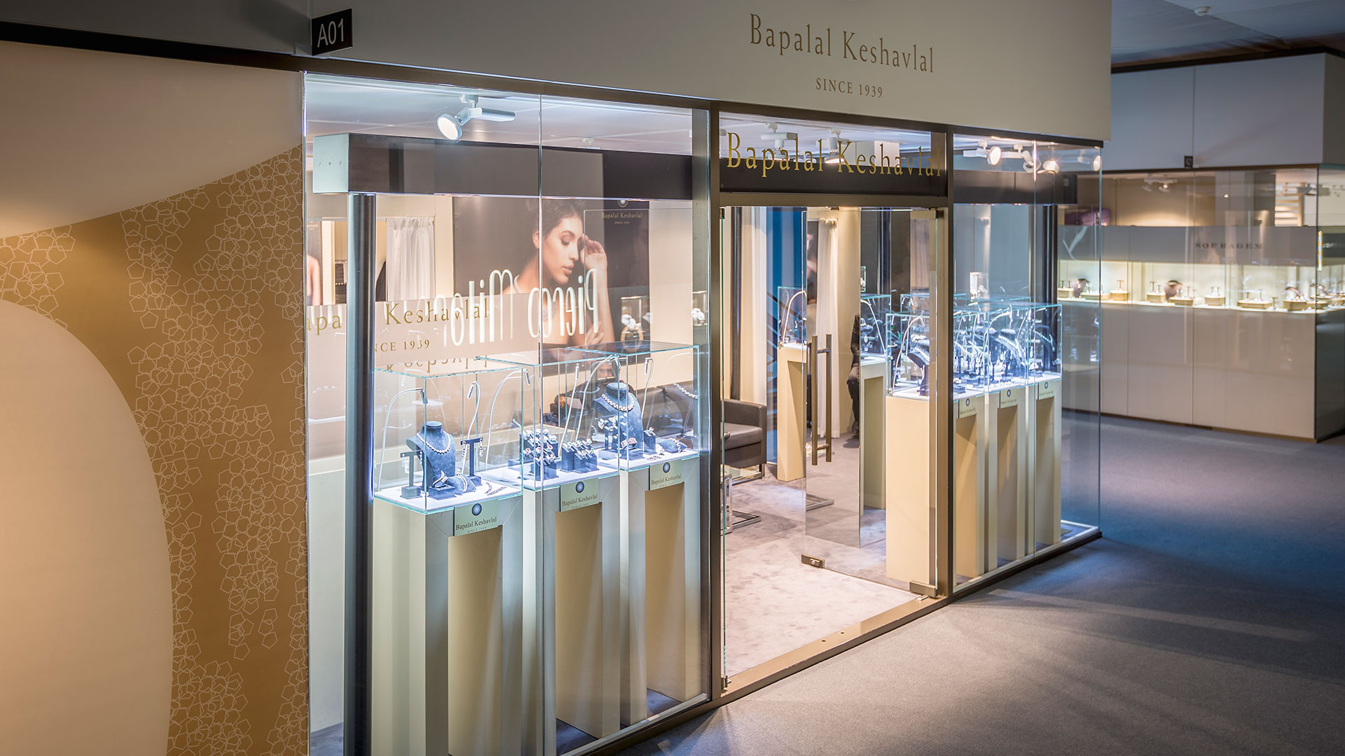 Progettazione stand fiere Baselworld - Bapalal Keshavlal | Foster Allestimenti 08