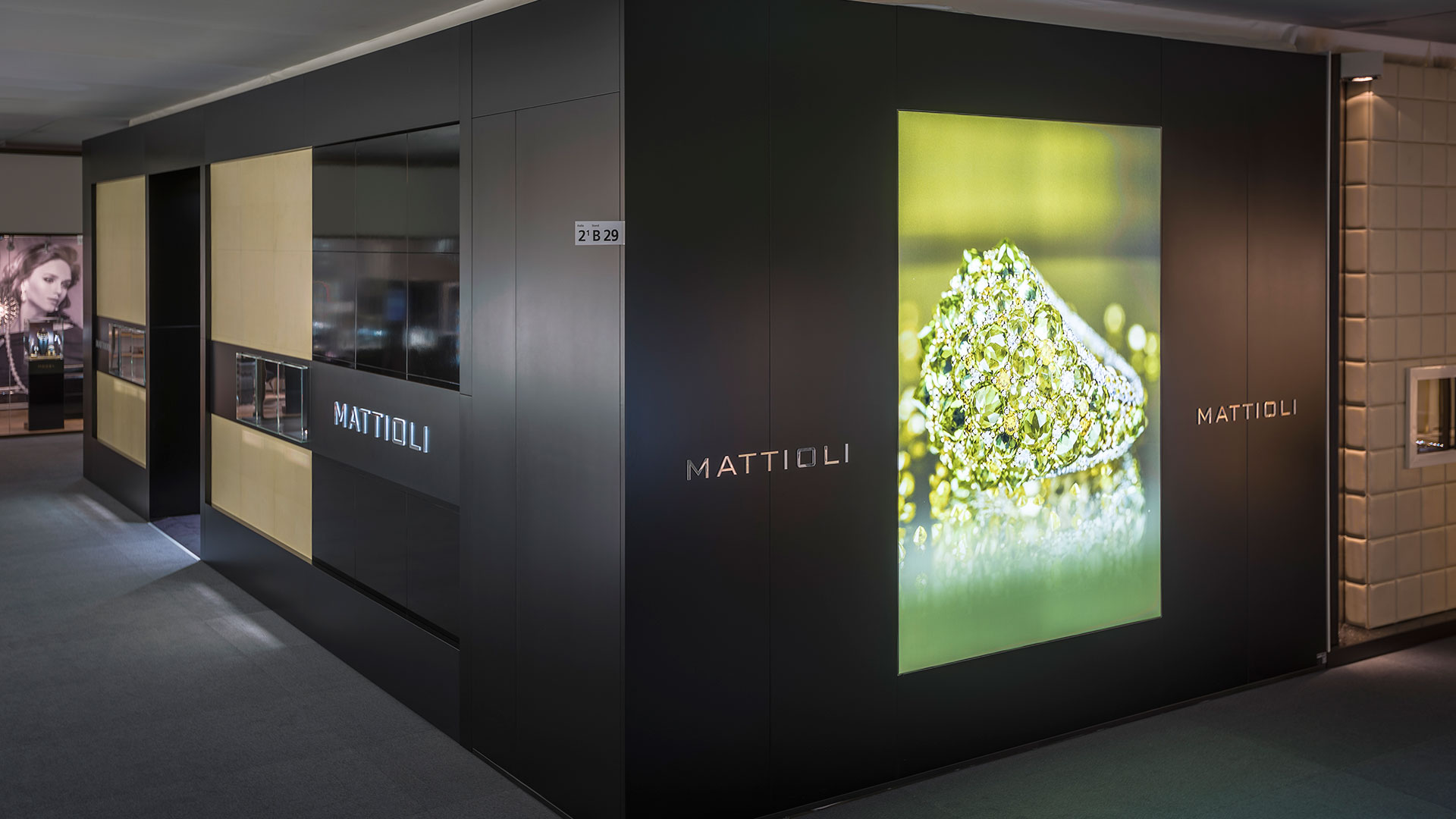 Allestimenti fieristici fiera Baselworld stand Mattioli | Foster Allestimenti 11