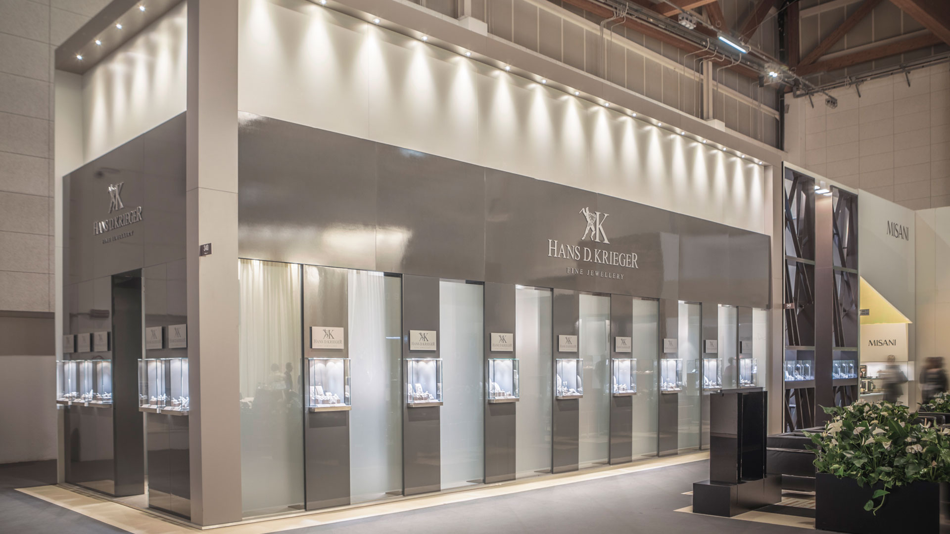 Allestitori VicenzaOro stand fiera Krieger | Foster Allestimenti 04