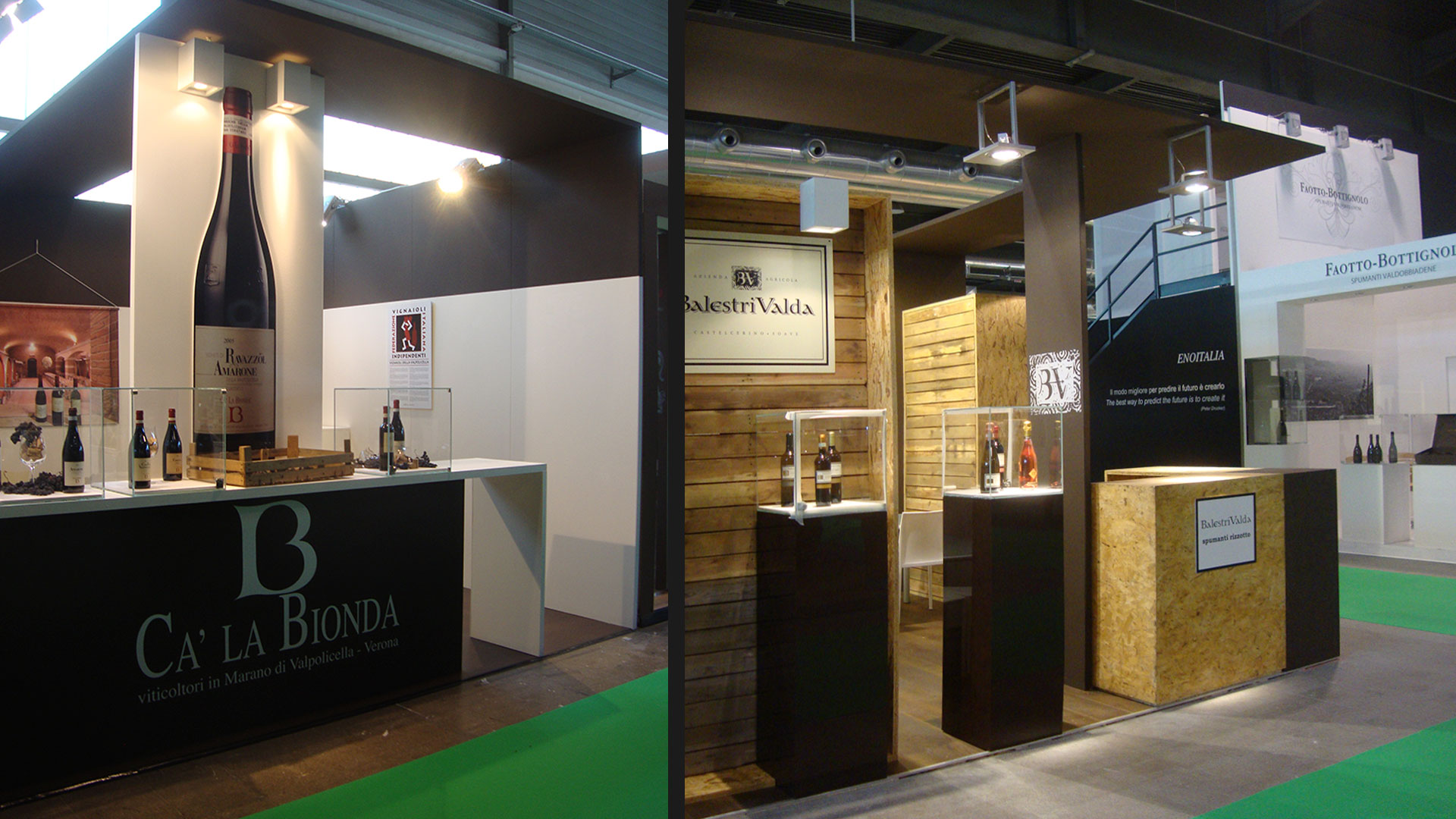 Allestitori Vinitaly stand fiera Cà La Bionda | Foster Allestimenti 03