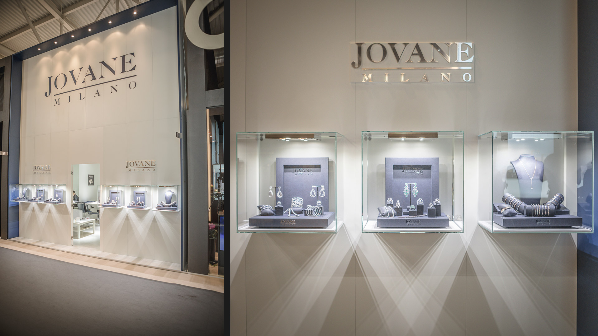 Progettazione stand fiera VicenzaOro - Jovane Milano | Foster Allestimenti 01